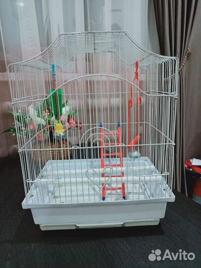 Клетка для волнистого попугая
