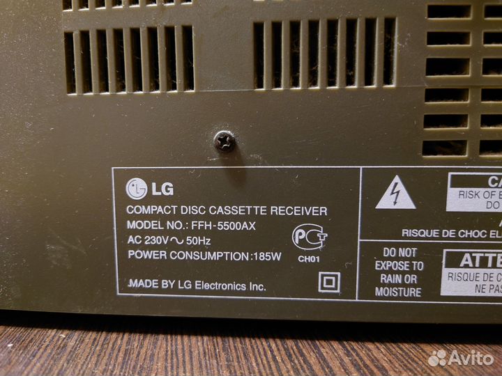 Музыкальный центр lg