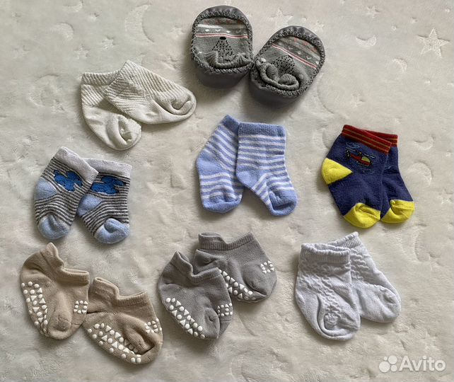 Пакет носочков для малыша