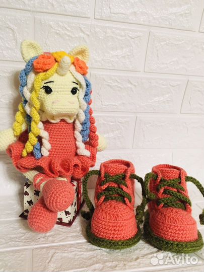 Вязанные игрушки ручной работы