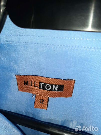 Детская рубашка на мальчика 12 лет (152 см)