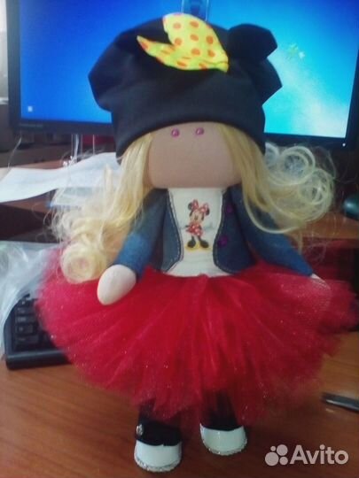 Интерьерная кукла ручной работы