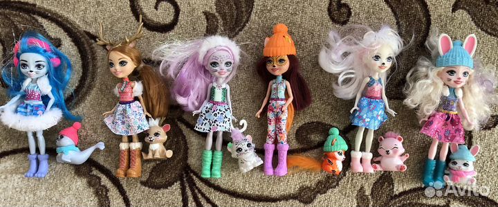Энчантималс куклы, наборы enchantimals