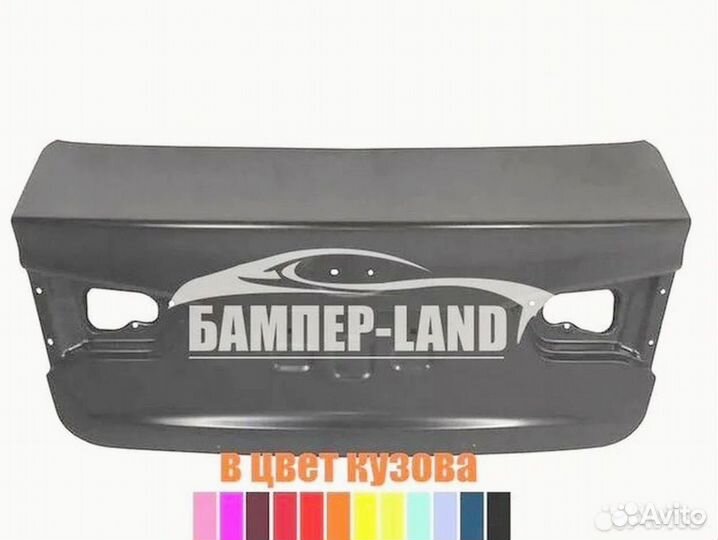 Крышка багажника Киа Рио 3 2017 седан новая любой