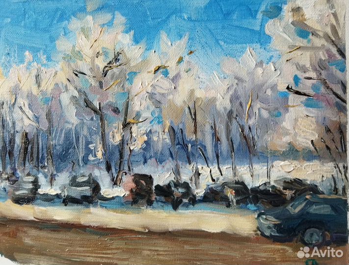 Картина маслом на холсте