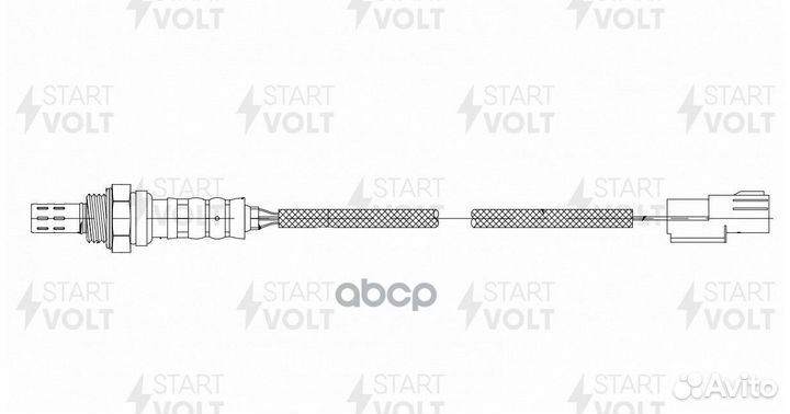 Лямбда-зонд после кат. VS-OS 0703 startvolt