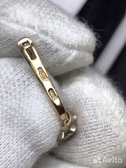 Золотые серьги СССР