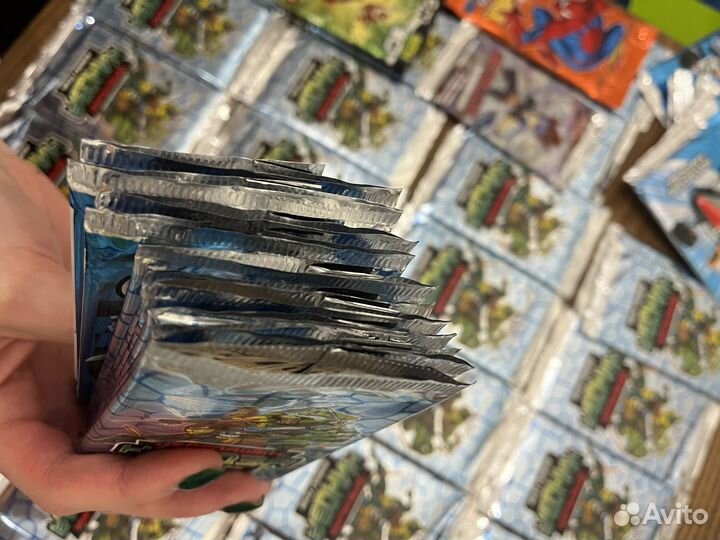 Новые бустеры по карточкам черепашки ниндзя и др