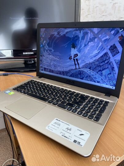 Ноутбук asus intel i3-6006U GeForce 920mx