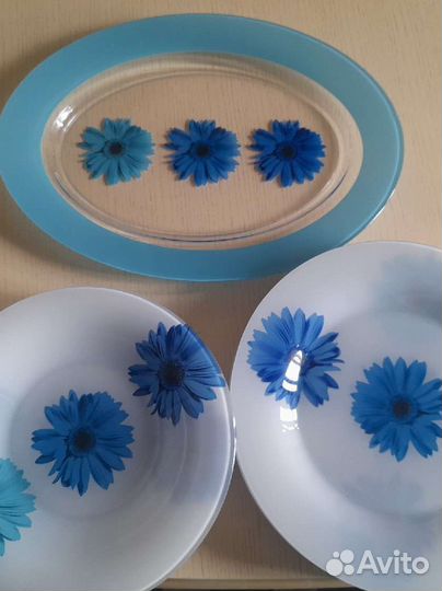 Набор посуды тарелки luminarc