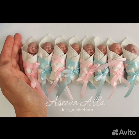 Силиконовый пупсик 6 см для Barbie