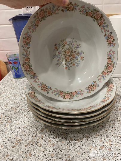 Тарелки для первого блюда (на 6 персон)