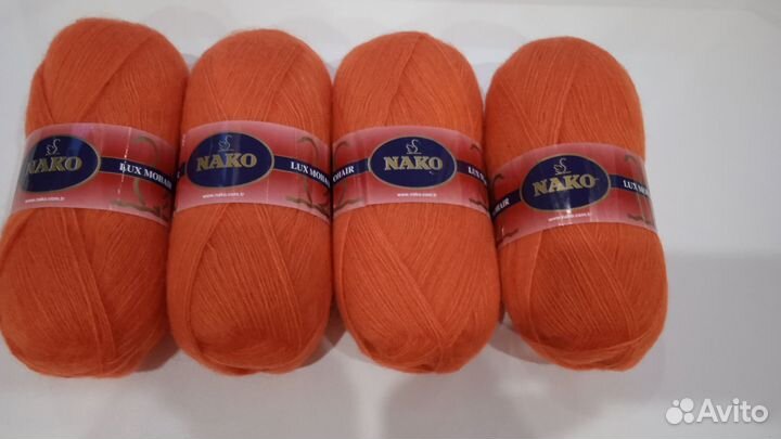 Пряжа Nako Lux Mohair новая оригинал