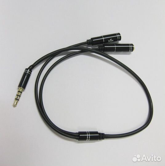 Переходник аудио для компьютерных наушников