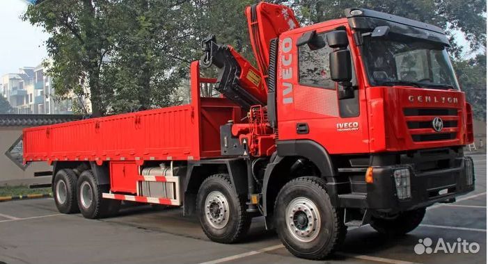 IVECO-Hongyan CQ3346HV39D с КМУ, 2024