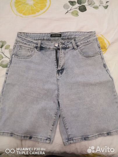 Шорты джинсовые женские р. 48-50