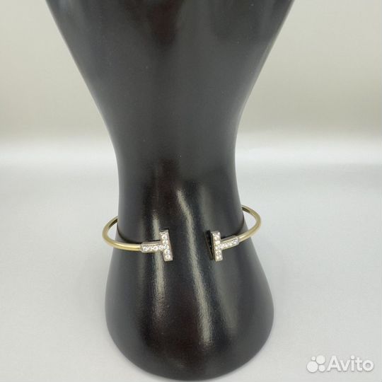 Золотой браслет tiffany