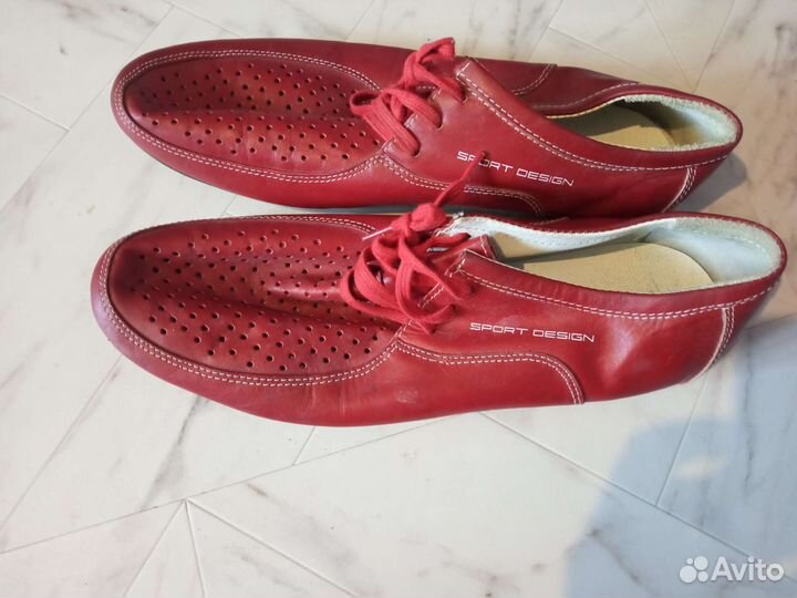 Кеды р. 42 кожа