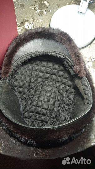 Мужская норковая кепка