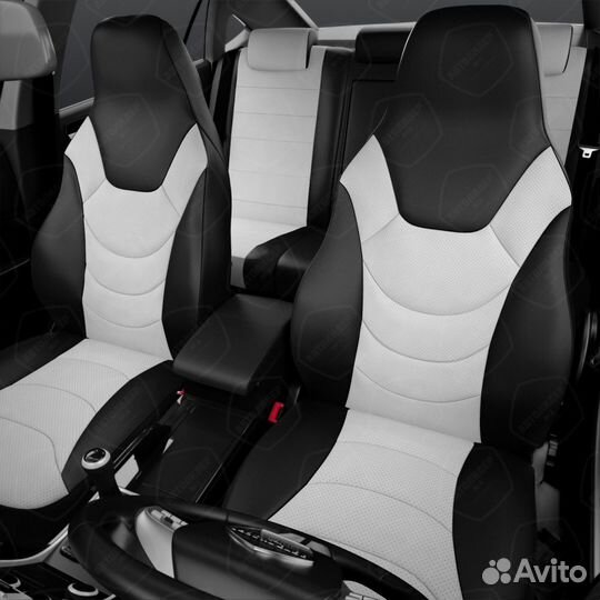 Авточехлы универсальные экокожа