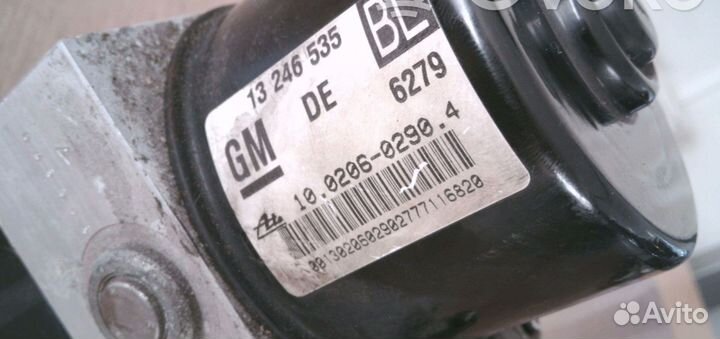 Блок управления абс 10096005543 Opel Astra H