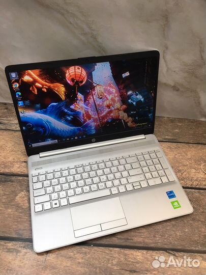 Hp 15.6 ips, i5 1135g7 + nvidia mx350, ssd 500gb