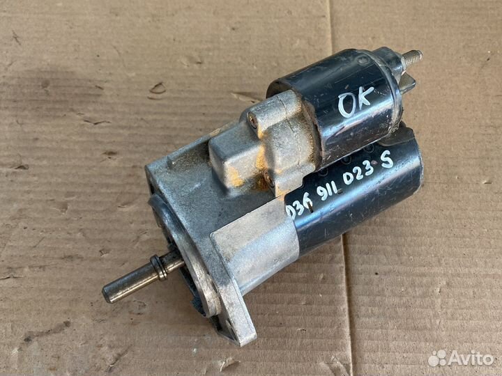 Стартер 036911023S VW Golf lll 1.4л 1.6л Polo Seat