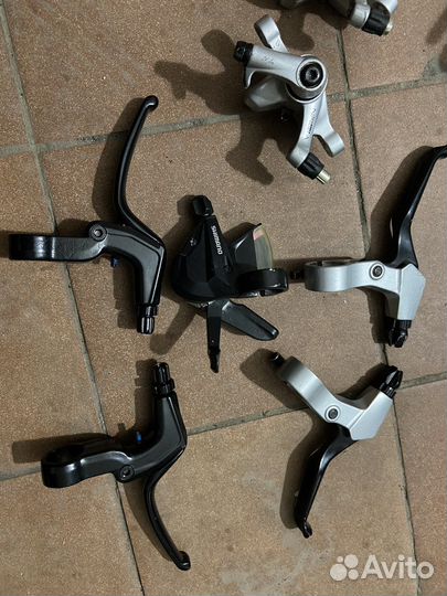 Калиперы, грипсы, ручки, педали