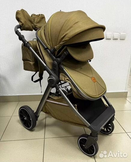 Коляска 2/1 luxmom V8/ последняя