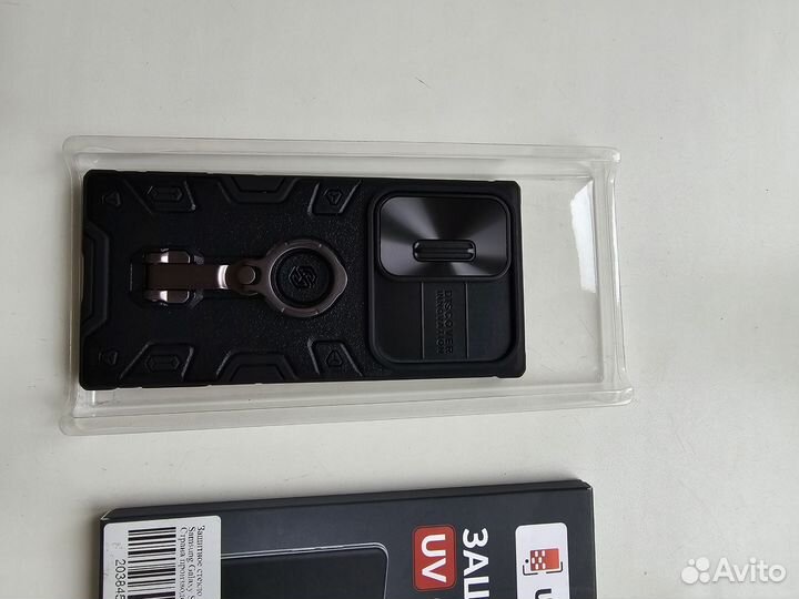 Чехол и защитное стекло на Samsung s23 ultra