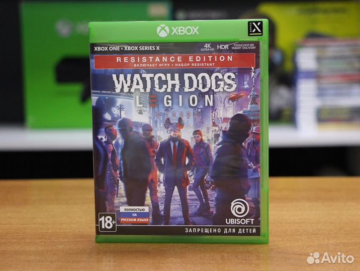 Watch Dogs: Legion (xbox ONE, рус, бу)