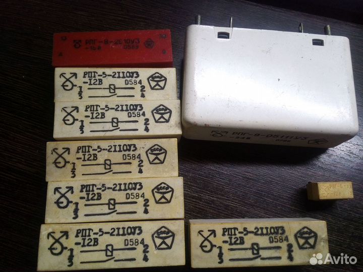 Реле промежуточное герконовое