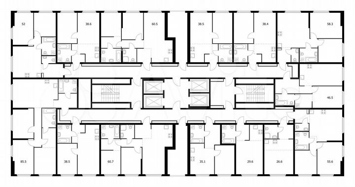 Квартира-студия, 26,6 м², 15/32 эт.