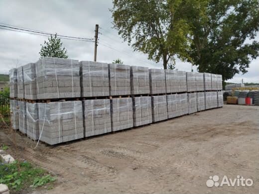 Шлакоблок стеновой D666