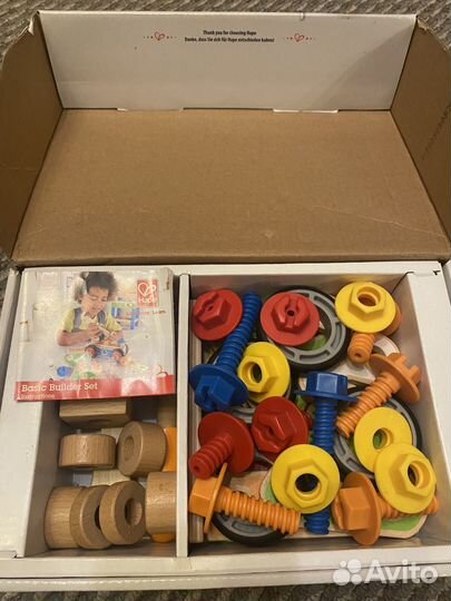 Hape Деревянный конструктор для мальчика