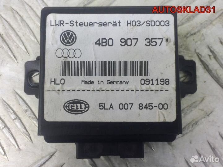 Блок корректора фар Audi A6 C5 4B0907357