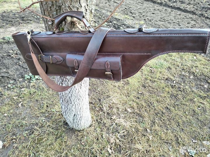 Кожаный чехол для ружья