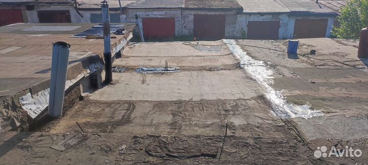 Ремонт крыши дома, гаража