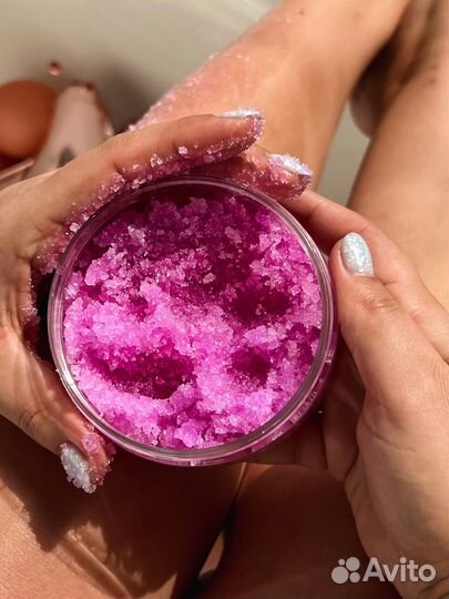 Скраб для тела ручной работы