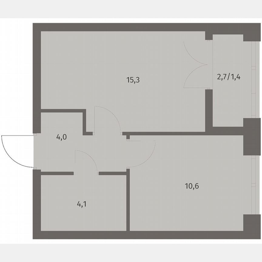 1-к. квартира, 35,4 м², 7/11 эт.