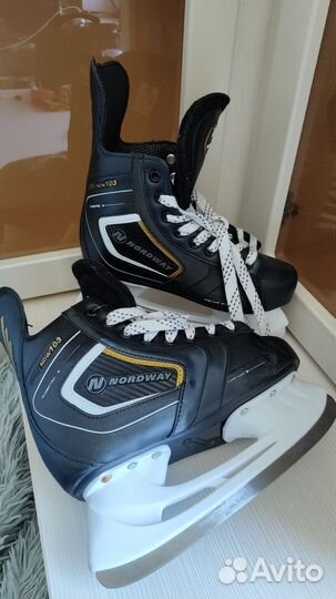 Хоккейные коньки bauer 39