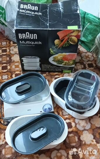 Пароварка новая braun fs 20