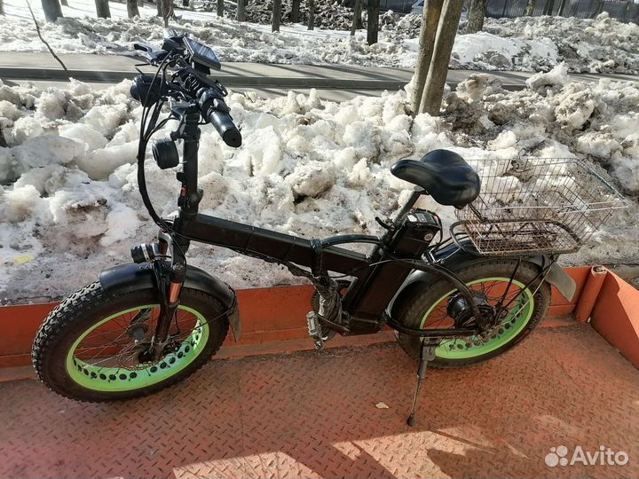 Электрофетбайк Cyccyba H1 pro