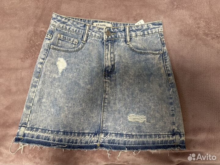 Джинсовая юбка
