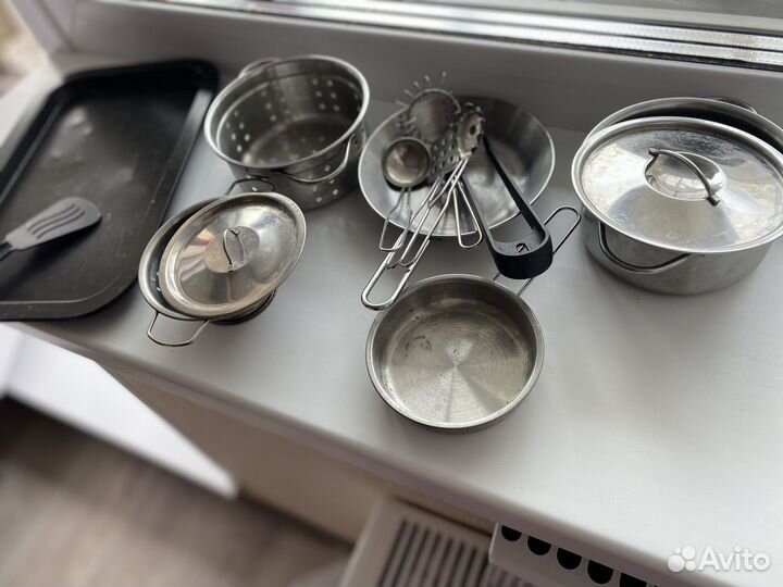 Набор детской посуды икеа