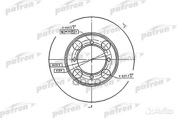 Диск тормозной передн hyundai: coupe 96-02, LAN