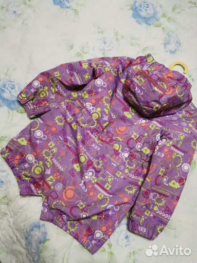 Куртка демисезонная (ветровка) для девочки 116 р