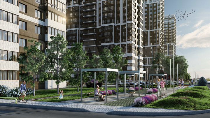 3-к. квартира, 71,2 м², 20/22 эт.