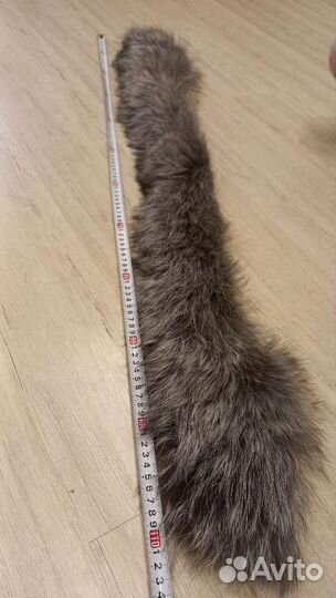 Меховой воротник песец