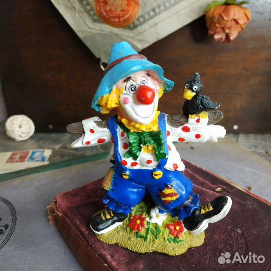 Антиквариат из Европы. Коллекция клоунов Пластик